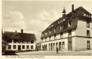 Konzentrationslager Ankenbuck, historische Postkarte, 1933