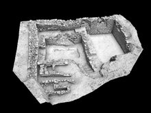 3D-Laserscan eines römischen Kellers in Bad Cannstatt-Hallschlag