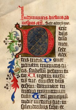 Bibliotheken: Seite aus dem Breviarium Romanum um 1450 im Konstanzer Heinrich-Suso-Gymnasium