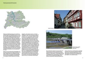 Ausschnitt aus dem Fachplan für die Region Stuttgart mit einem Steckbrief für eine regional bedeutsame historische Kulturlandschaft