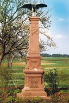 Kriegerdenkmal von 1870/71 in Schwandorf (Landkreis Tuttlingen).