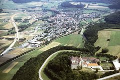 Luftbild von Lauchheim