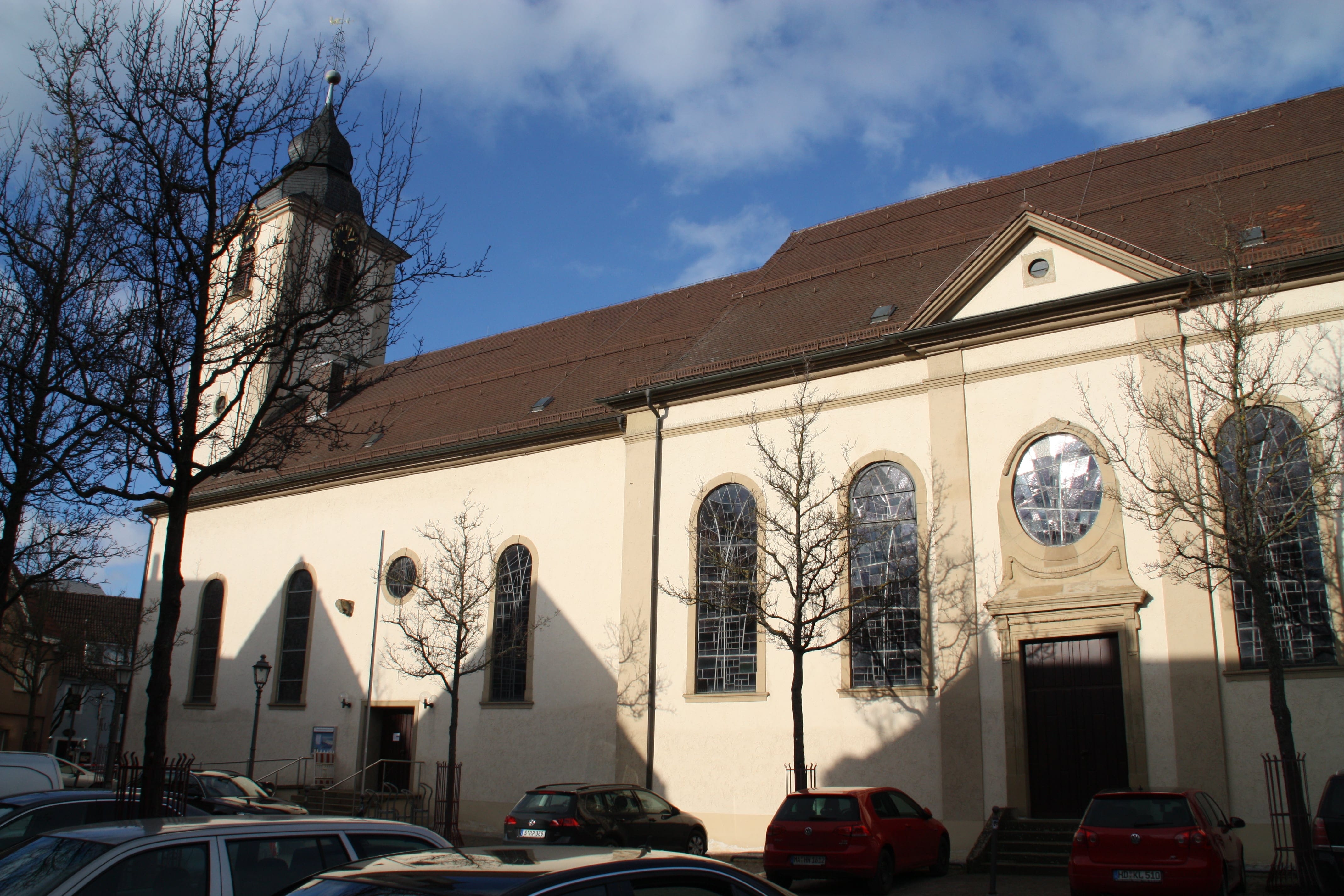 Die ehemalige Simultankirche in Sinsheim