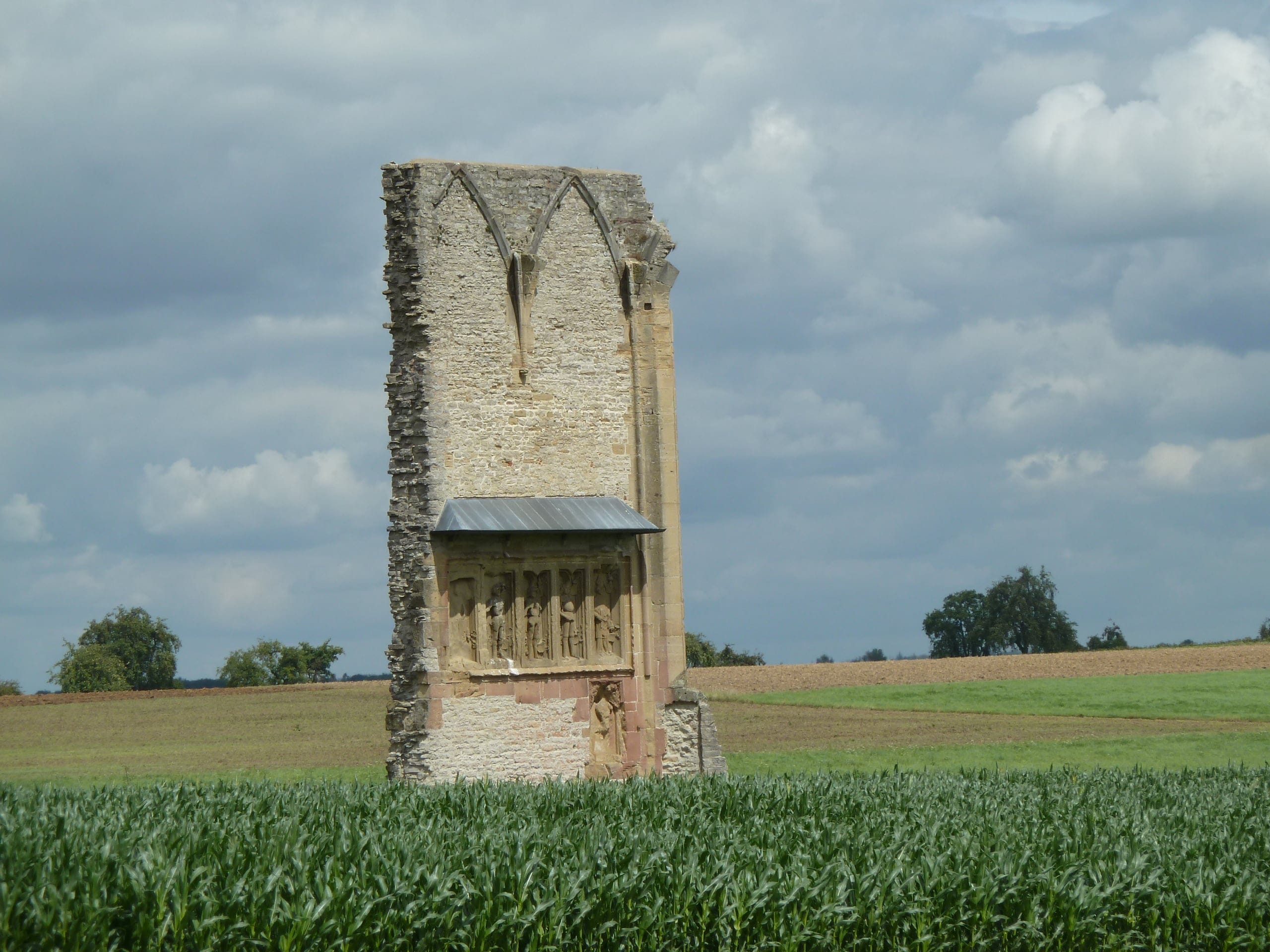 Ruine des abgebrochenen Klosters Anhausen